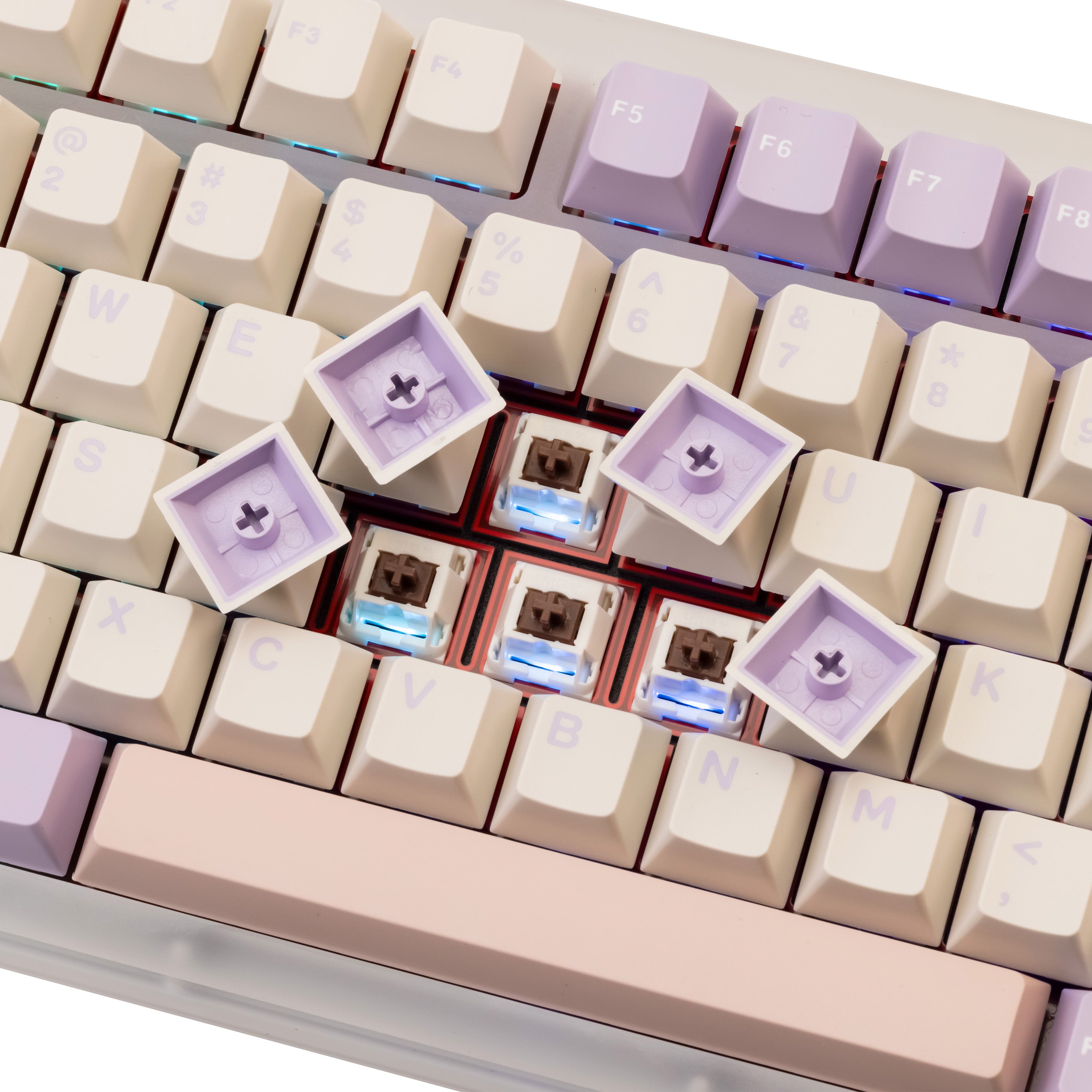 WOBKEY Rainy 75 Pro Acrylic Edition【メカニカルキーボード】