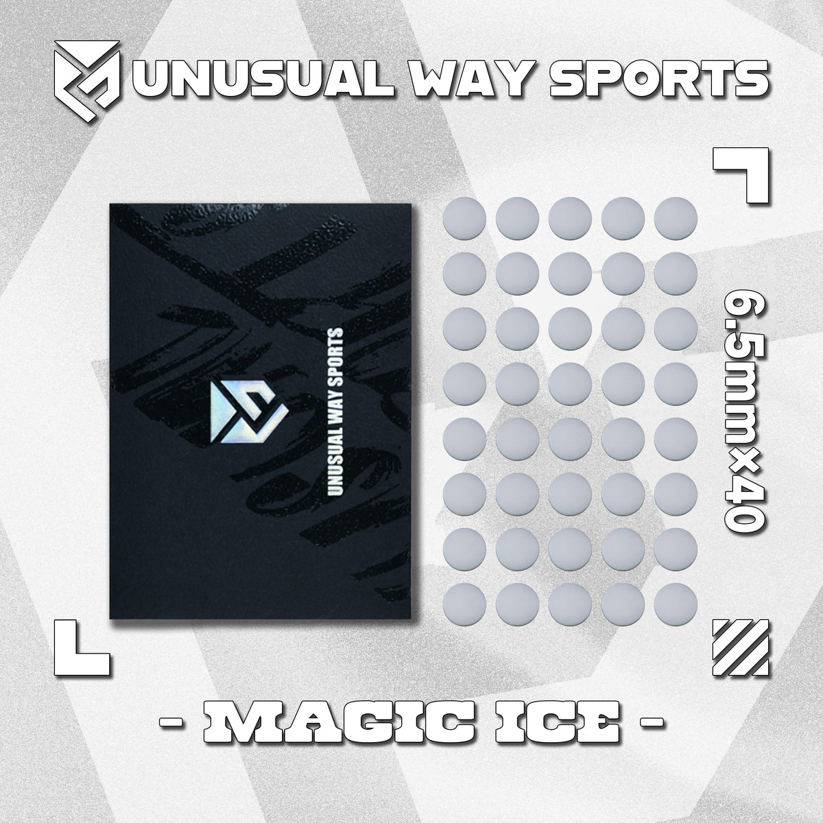 Unusual Way Sports Dot Series【汎用型マウスソール】