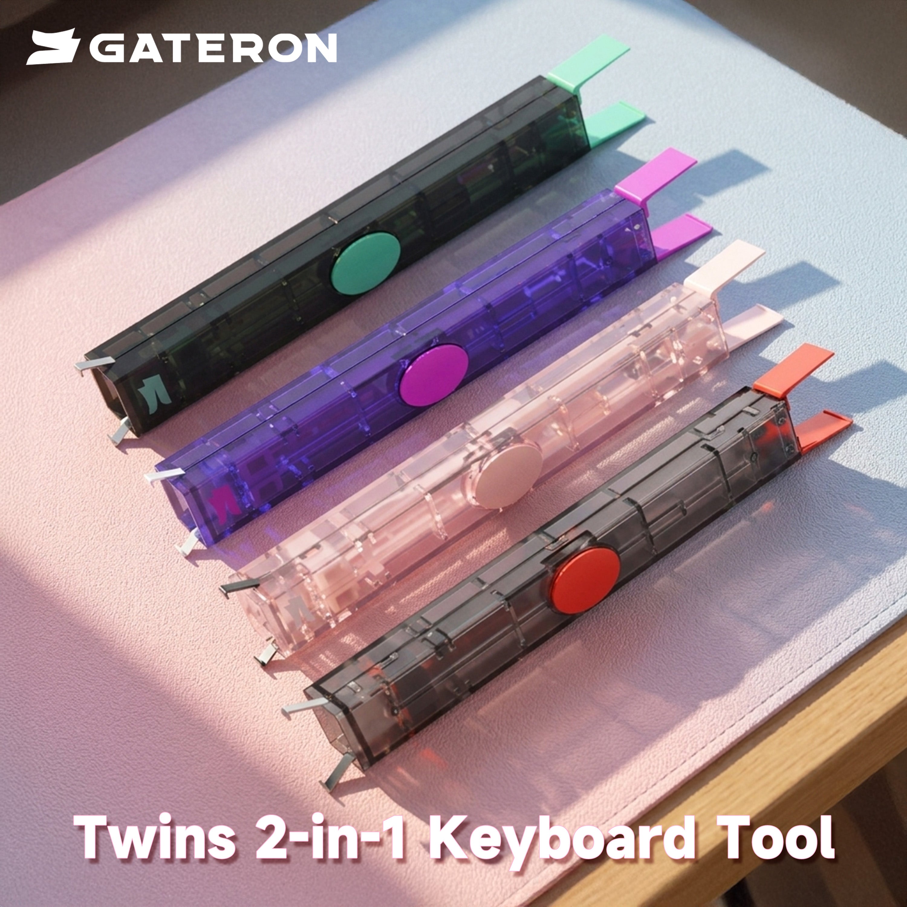GATERON Twins 2-in-1 DIY Tool スイッチ&キーキャッププラー