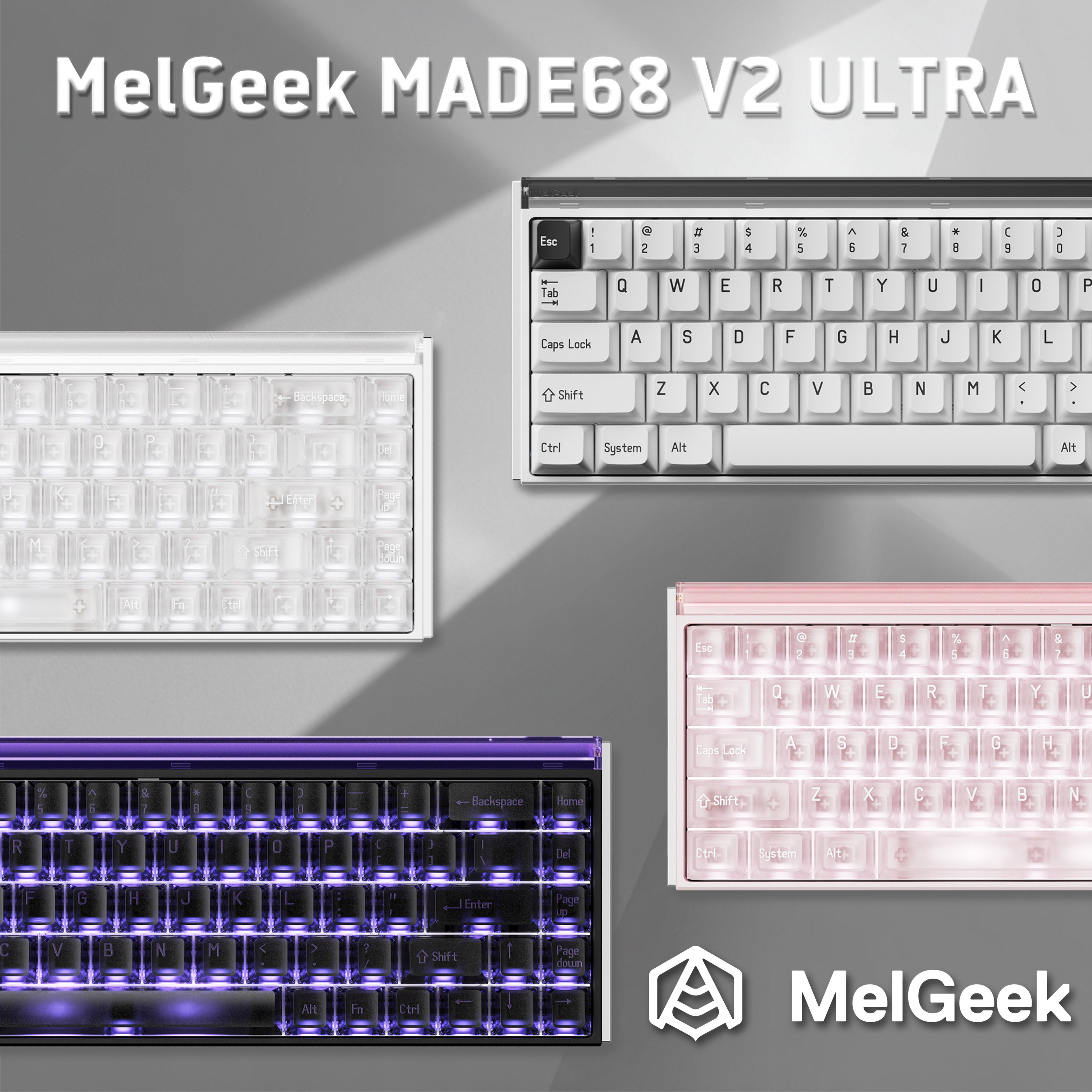MelGeek MADE68 Ultra V2【ゲーミングキーボード】