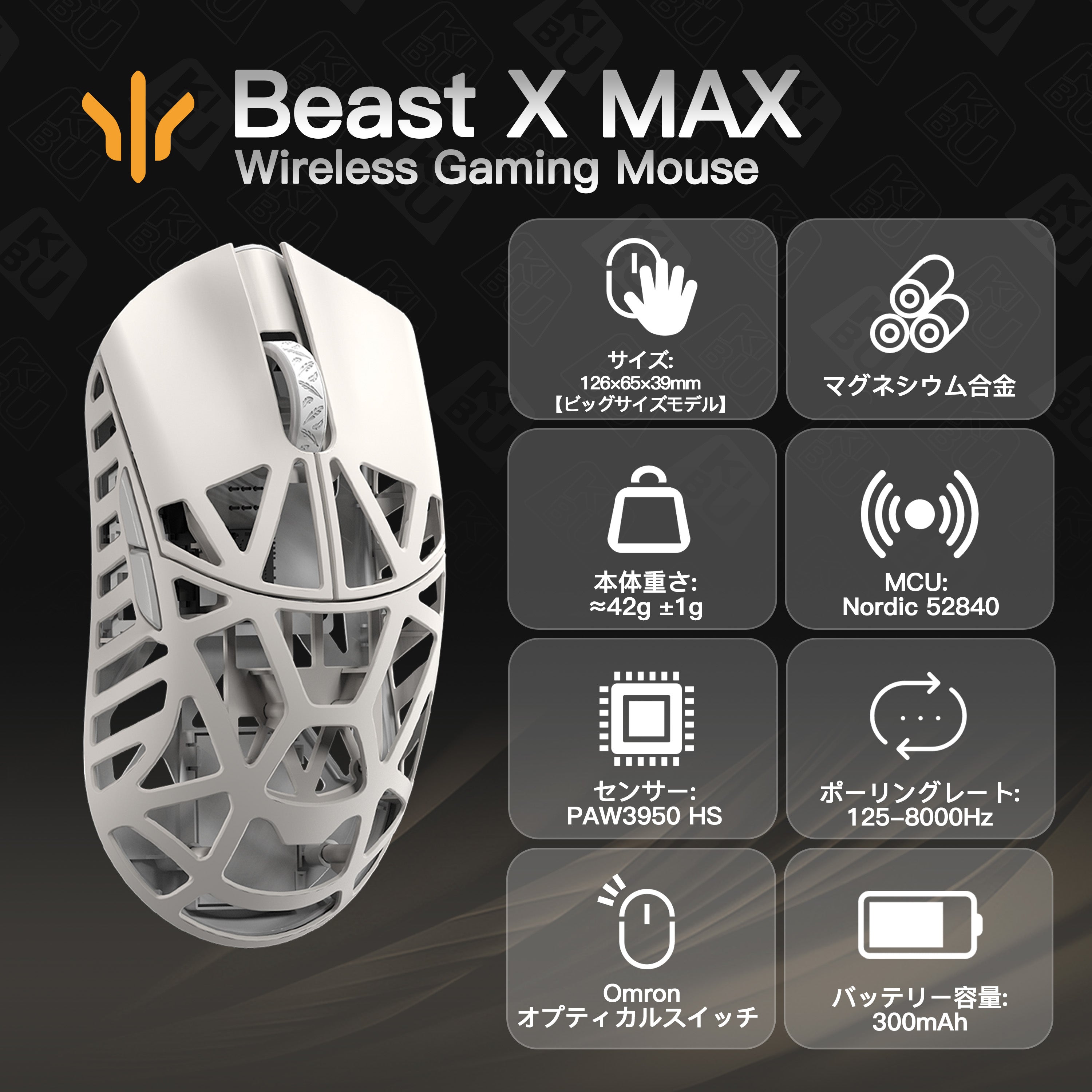 WLMOUSE Beast X Max Page2 [Gaming Mouse] 
