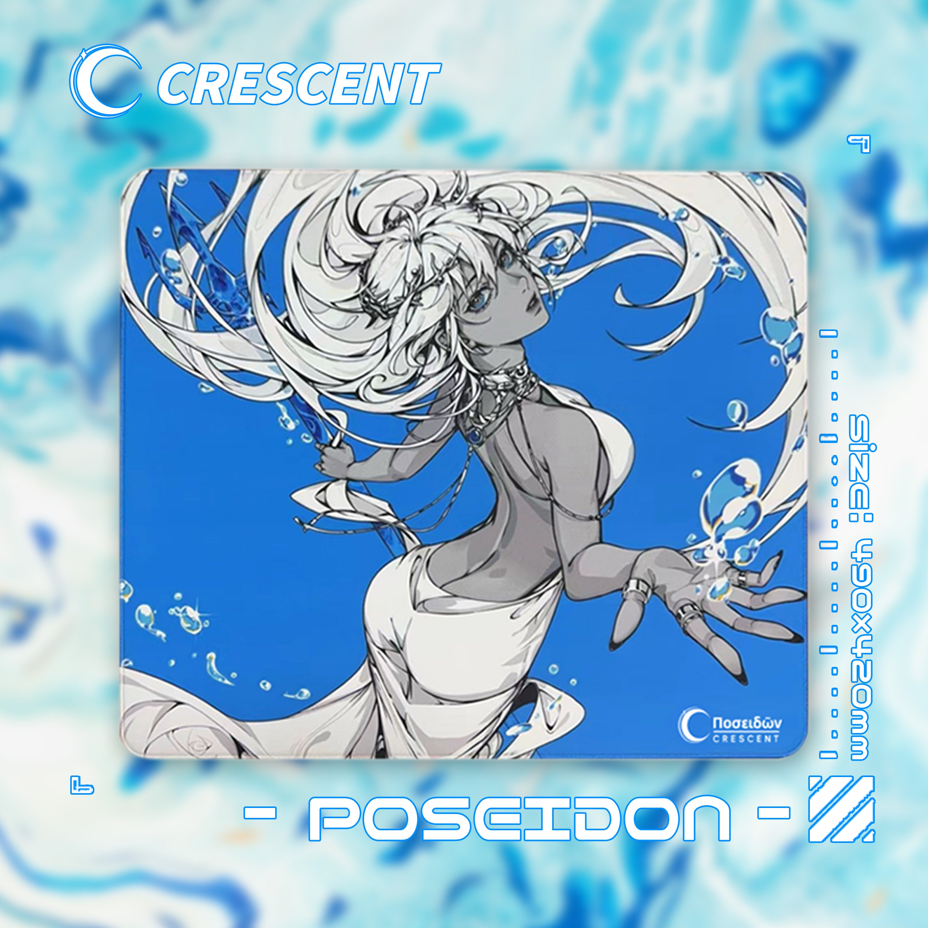 EVOLASTGEAR-Care Studio POSEIDON 【布製マウスパッド】