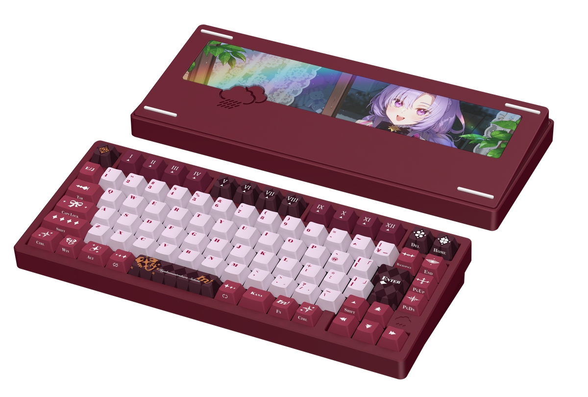 [JP] KIBU × にじさんじ - WOBKEY Rainy 75 Pro 壱百満天原サロメEdition【メカニカルキーボード】