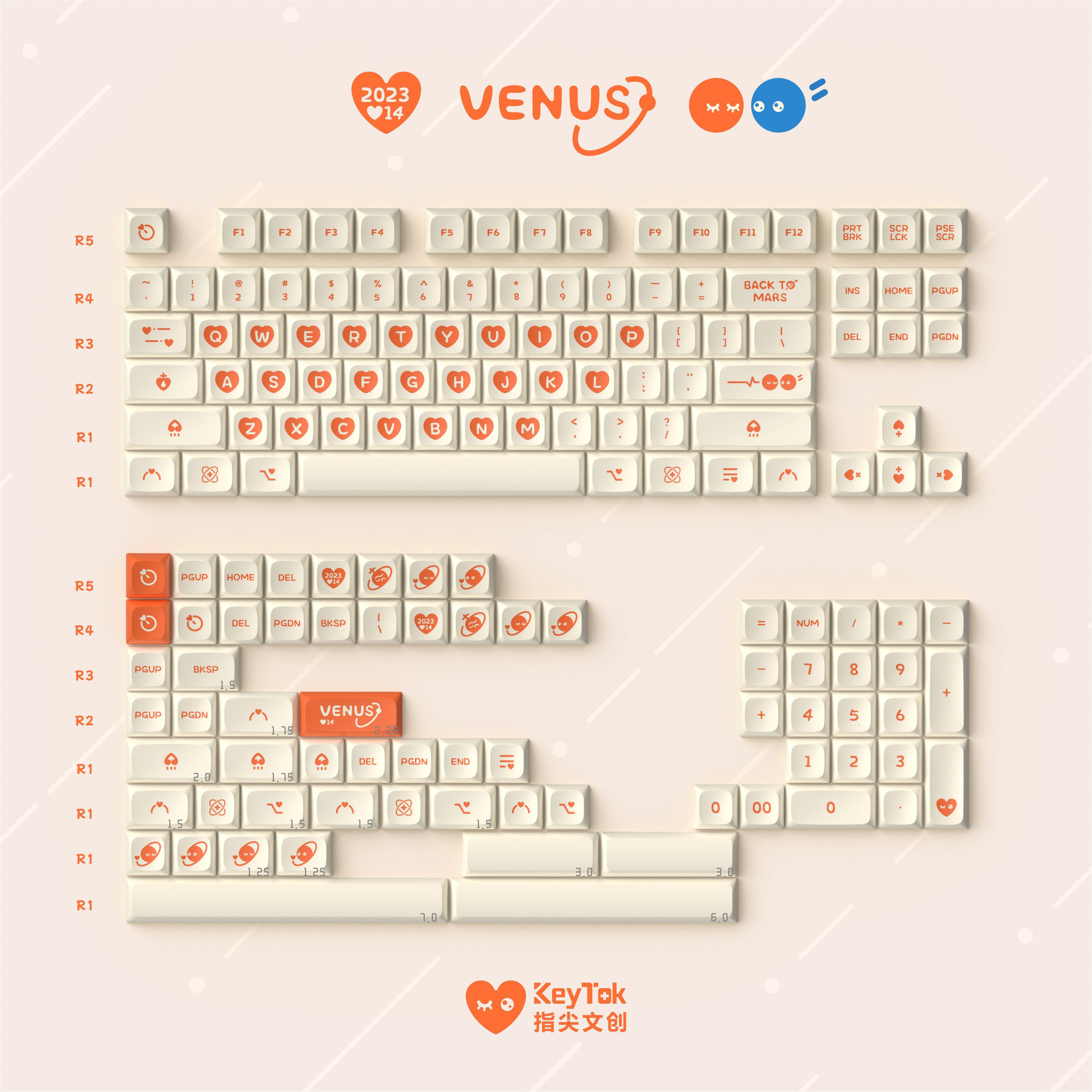 KeyTok VENUS & MARS（156key）