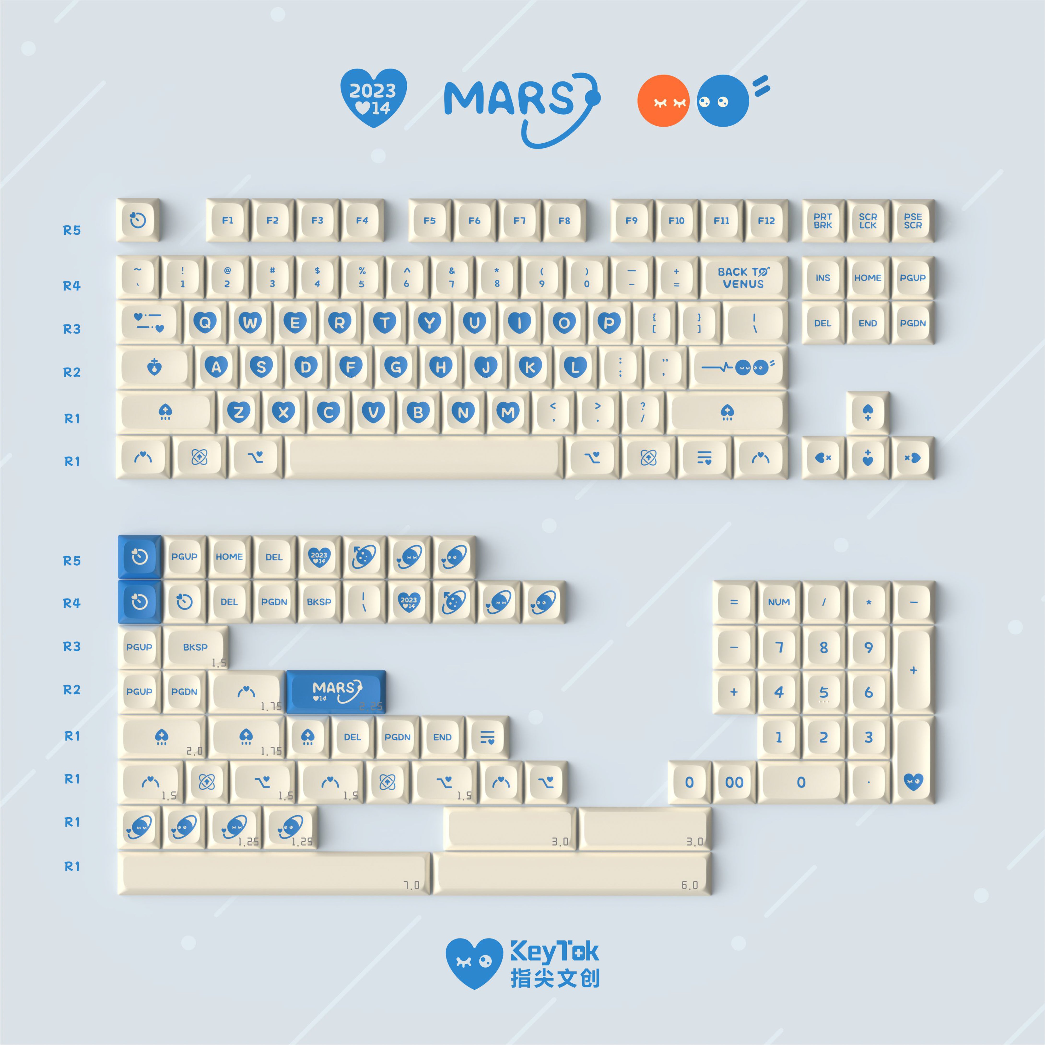 KeyTok VENUS & MARS（156key）