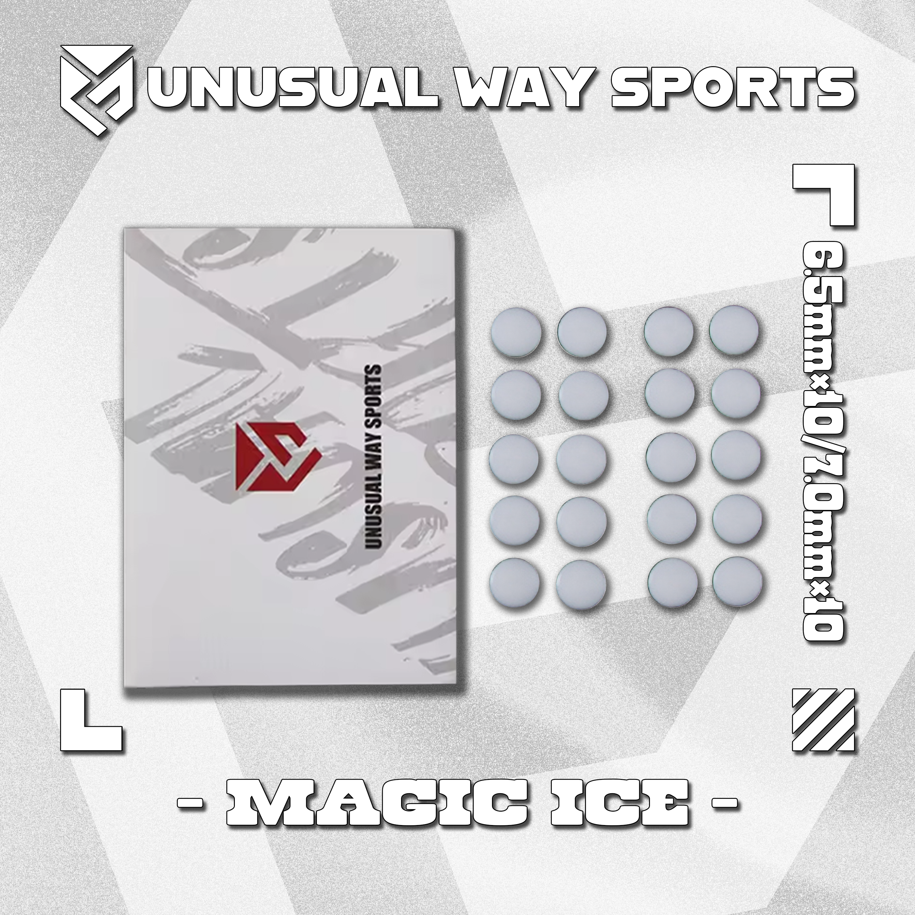 Unusual Way Sports Dot Series【汎用型マウスソール】